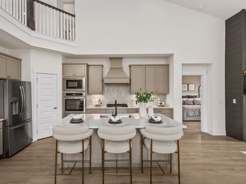 Furnished interior in a model home at Benders Cove in Mount Juliet (Image 13).