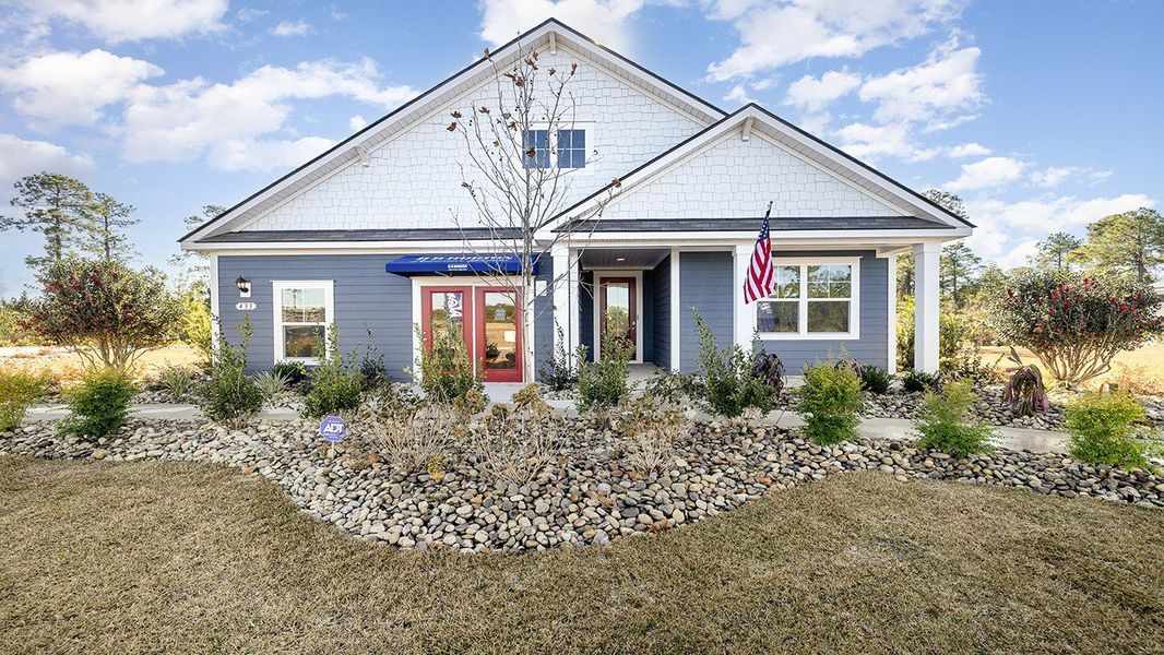 Front exterior of a home in the Auberon Woods community, located in Conway, SC (Image 10).