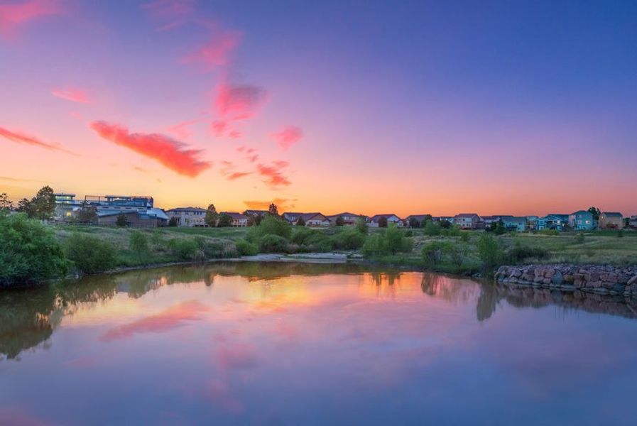 Shared community amenity within Meridian Ranch in Peyton, CO (Image 5).