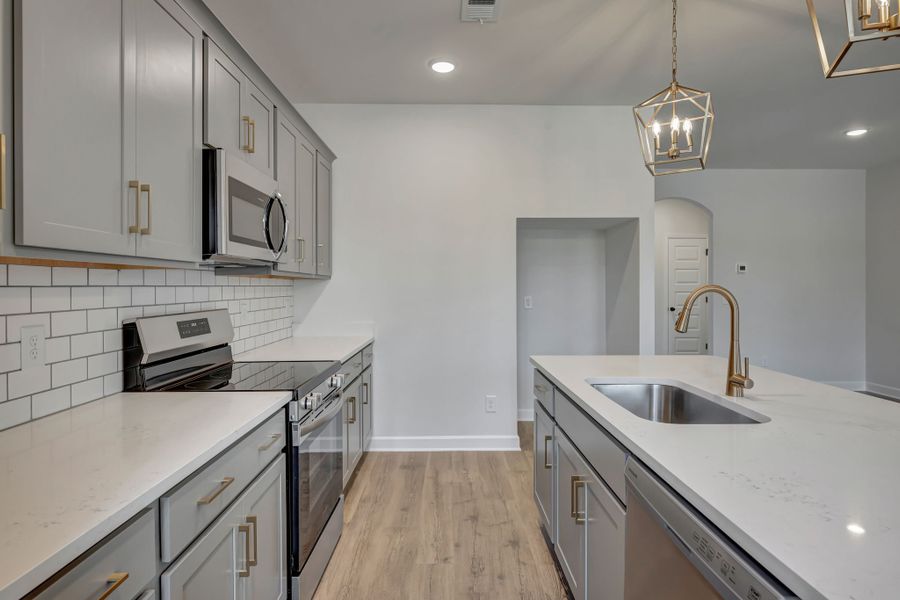 Furnished interior in a model home at Anderson Park in Hendersonville (Image 77).