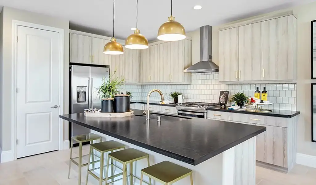 Furnished interior in a model home at Fusion at Avalon Crossing in Mesa (Image 3).