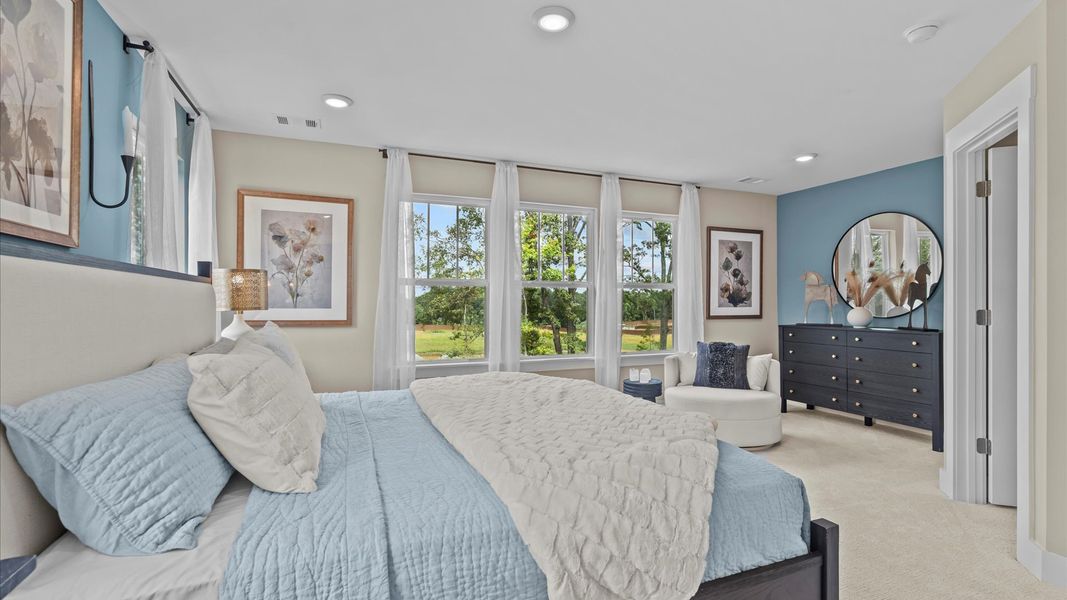 Furnished interior in a model home at Anna's Pointe in Simpsonville (Image 23). Furnished interior in a model home at Anna's Pointe in Simpsonville (Image 23).