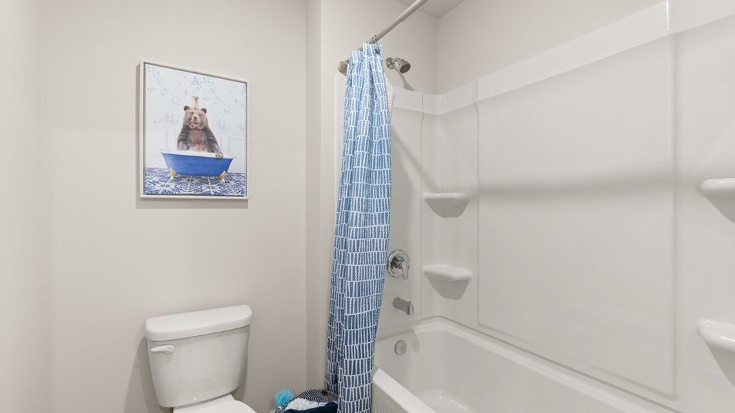 Furnished interior in a model home at Lost Creek in Dallas (Image 27).