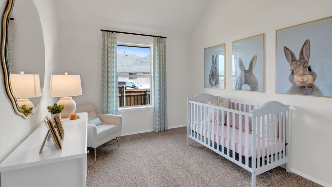 Furnished interior in a model home at Silo Mills - Select Series in Joshua (Image 19).