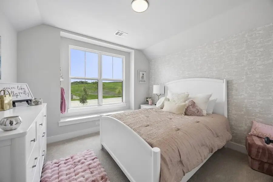 Furnished interior in a model home at Westside Preserve in Midlothian (Image 26).