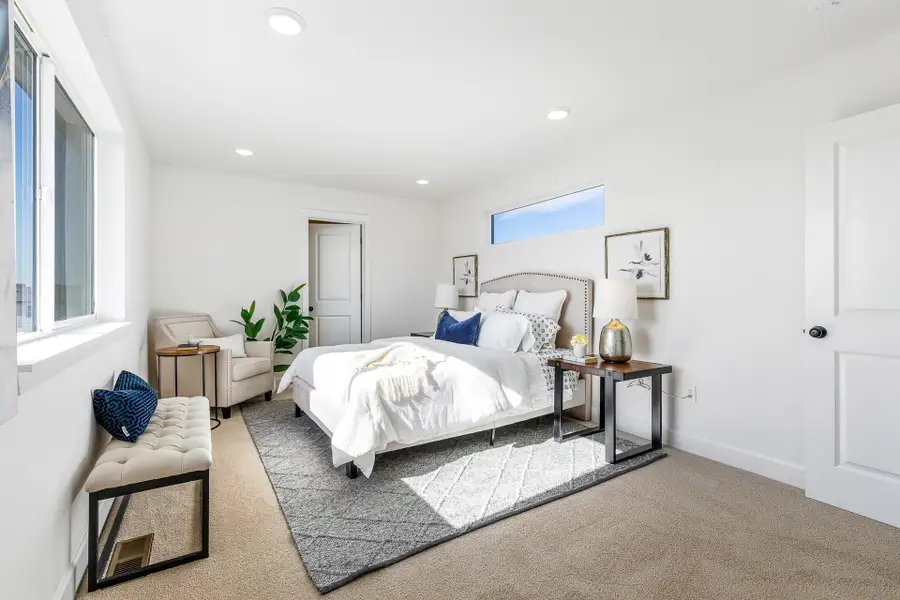 Furnished interior in a model home at Rosengarth Estates in Bend (Image 11).