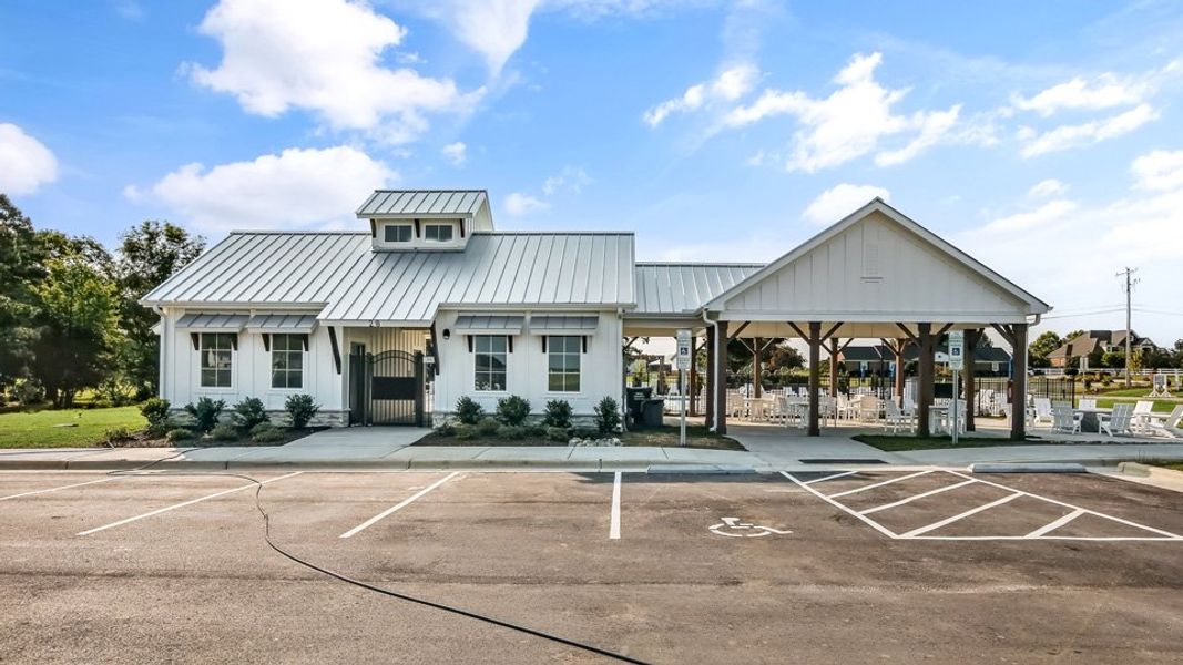 Front exterior of a home in the Honeycutt Oaks community, located in Angier, NC (Image 9).