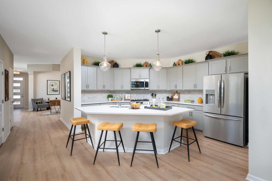 Furnished interior in a model home at Hidden Springs - The Park Collection in Smyrna (Image 3). Furnished interior in a model home at Hidden Springs - The Park Collection in Smyrna (Image 3).