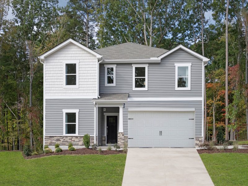 Step inside the spacious Taylorsville plan, modeled at Umstead Grove.