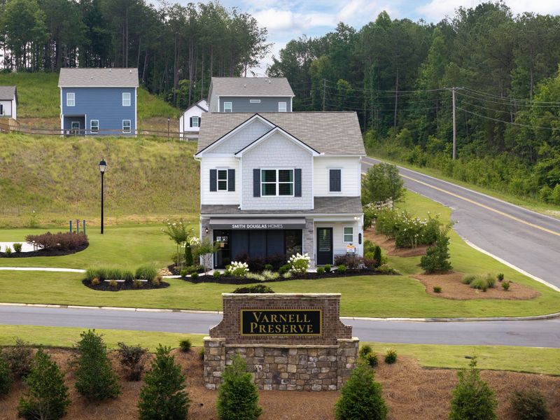 Varnell Preserve model and entrance