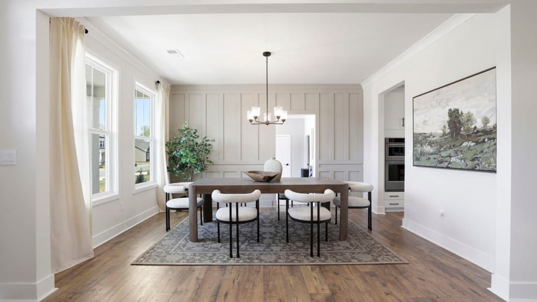 Furnished interior in a model home at Sycamore Cove in Woodruff (Image 8).