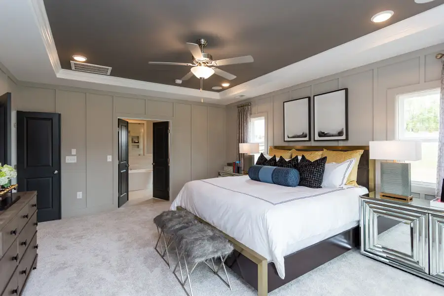 Furnished interior in a model home at Magnolia Acres in Fuquay Varina (Image 35). Furnished interior in a model home at Magnolia Acres in Fuquay Varina (Image 35).