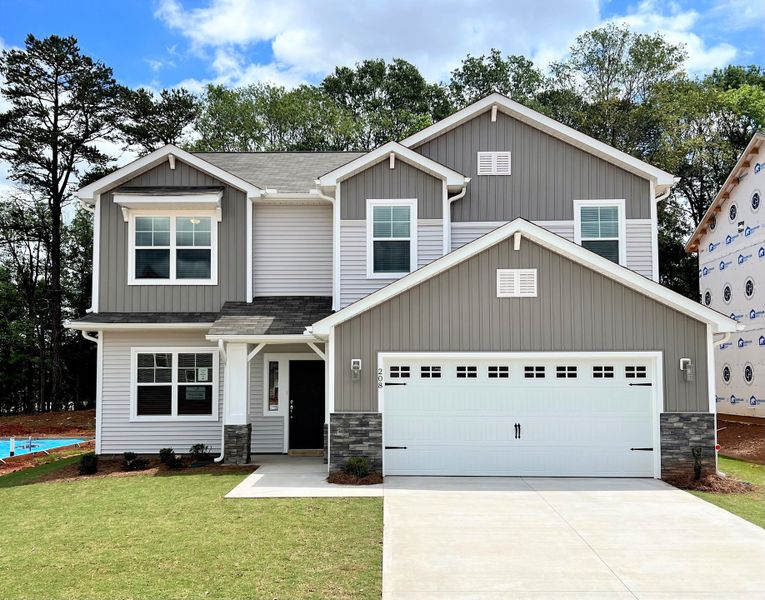 Front exterior of a home in the Holly Ridge community, located in Greenville, SC (Image 33).