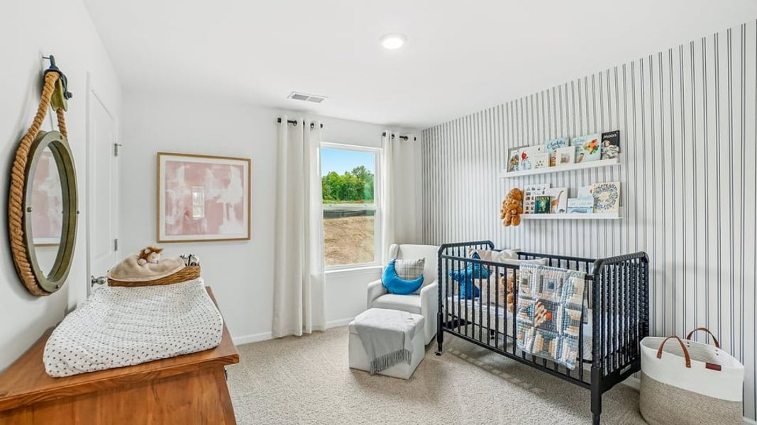 Furnished interior in a model home at Martin Farms in Aberdeen (Image 21).