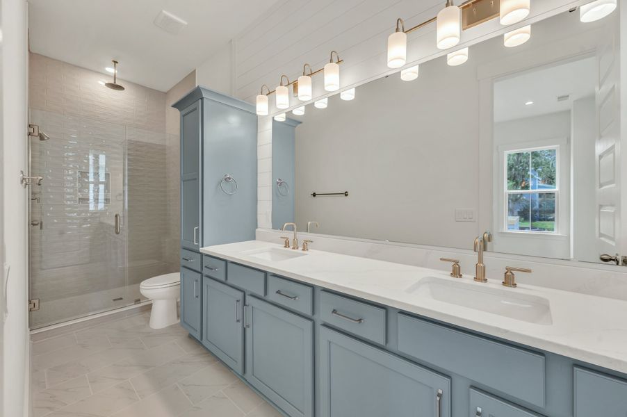 Furnished interior in a model home at Beaufort County Homes in Beaufort (Image 14).