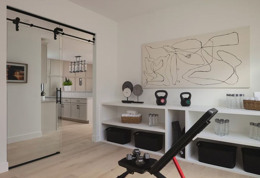 Pemberly Model Finished Basement Bedroom - 24 of 24