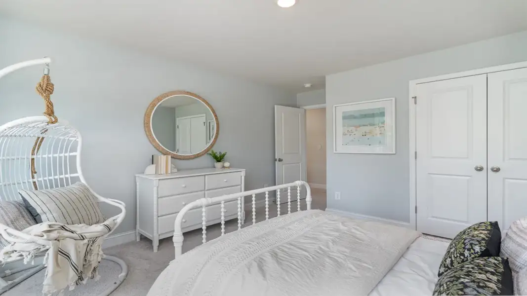 Furnished interior in a model home at Lorick Valley in Blythewood (Image 13).