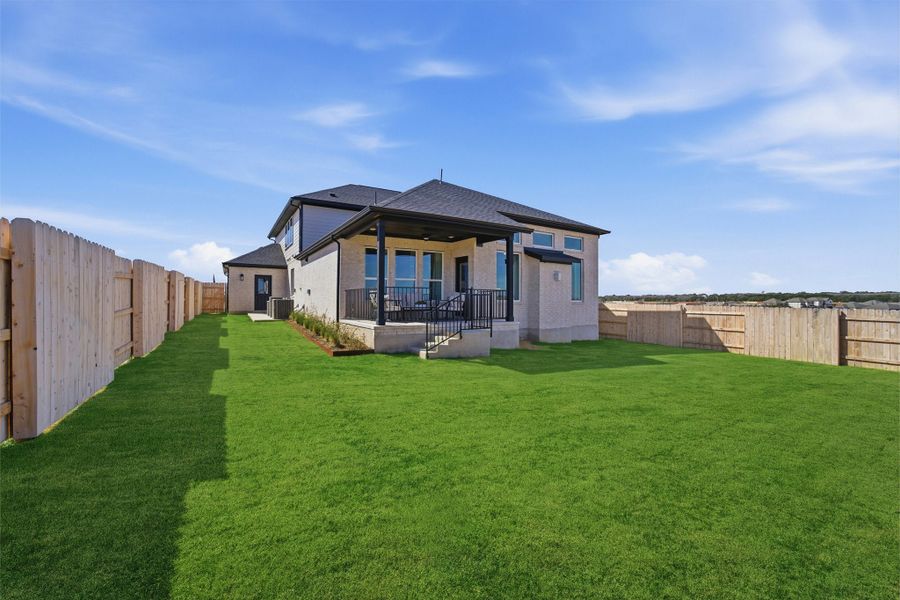 Exterior details of a home in Lariat, Liberty Hill (Image 4).