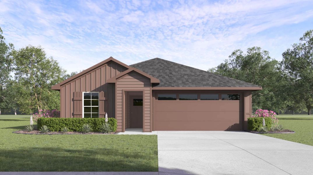 Front exterior of a home in the Waldron Estates community, located in Corpus Christi, TX (Image 9).