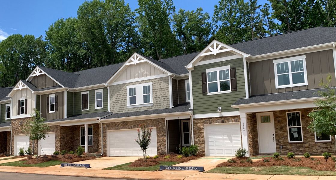 Redwood Rookery just finished townhomes on display!