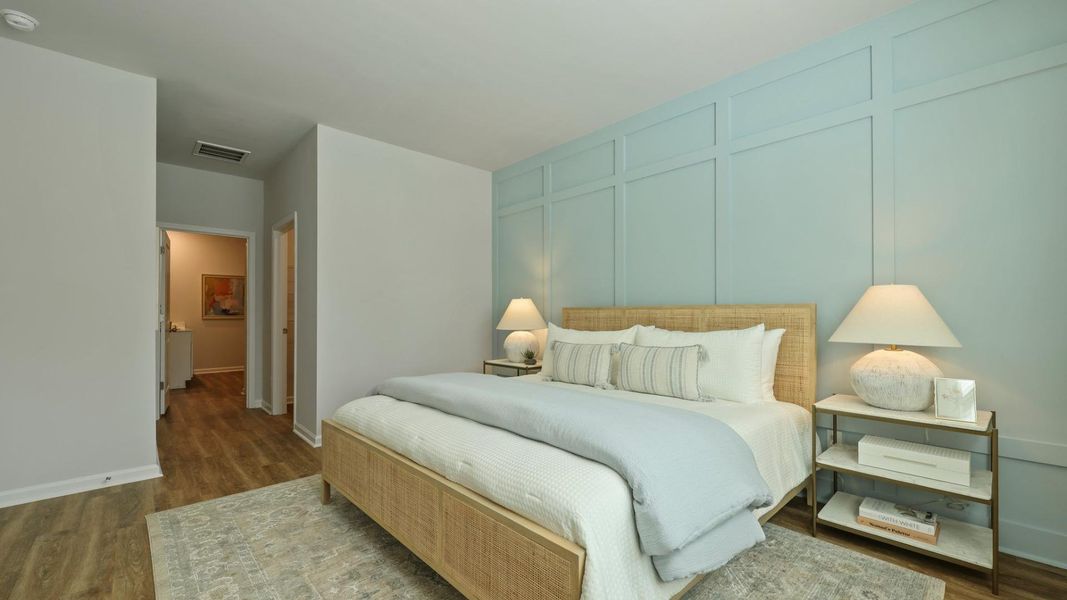 Furnished interior in a model home at Settlement at Salamander in North Charleston (Image 23). Furnished interior in a model home at Settlement at Salamander in North Charleston (Image 23).