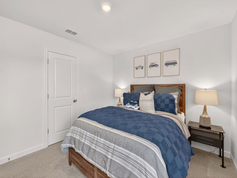 Furnished interior in a model home at River Pointe in Monroe (Image 22). Furnished interior in a model home at River Pointe in Monroe (Image 22).