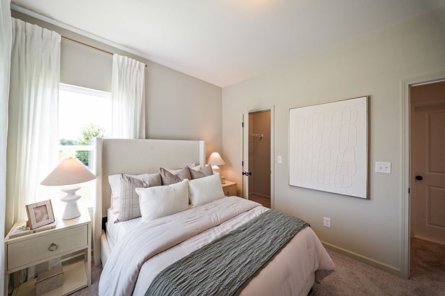 Furnished interior in a model home at Spring Branch in Smyrna (Image 14). Furnished interior in a model home at Spring Branch in Smyrna (Image 14).