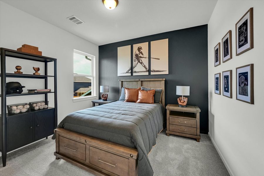 Furnished interior in a model home at La Segarra 40' in Brookshire (Image 42). Furnished interior in a model home at La Segarra 40' in Brookshire (Image 42).