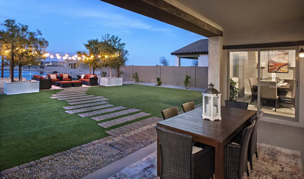 Image 4 of the The Lakes at Rancho El Dorado community in Maricopa, AZ.