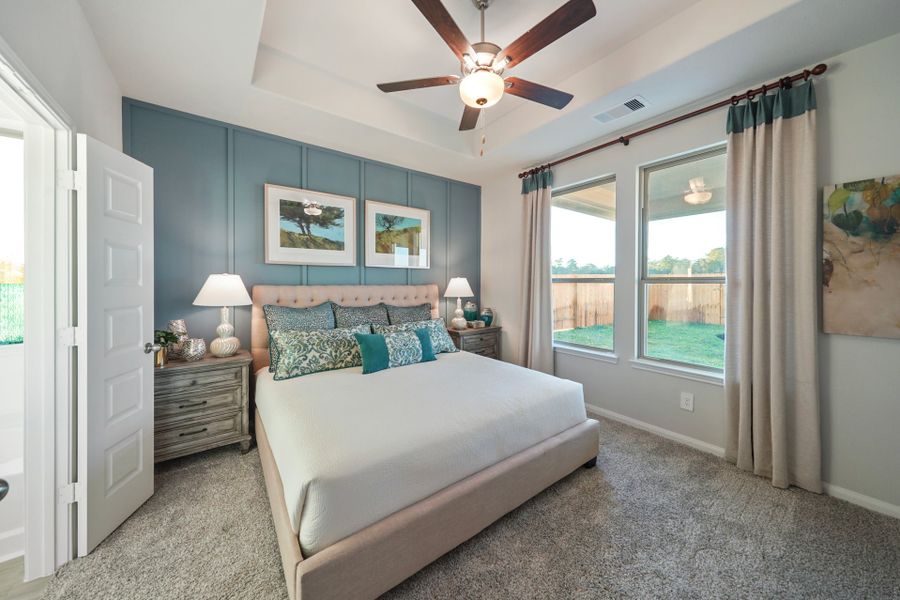 Granger Pines Model Home - Primary Bedroom Granger Pines Model Home - Primary Bedroom