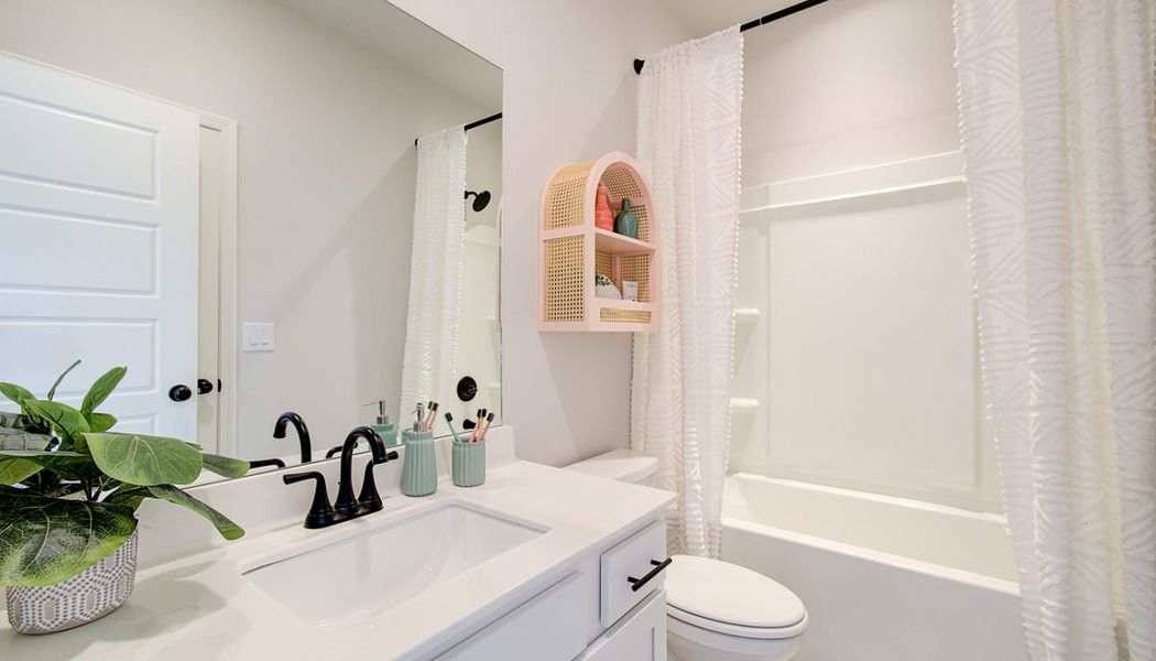 Furnished interior in a model home at Millstone at Mundy Mill in Gainesville (Image 23). Furnished interior in a model home at Millstone at Mundy Mill in Gainesville (Image 23).