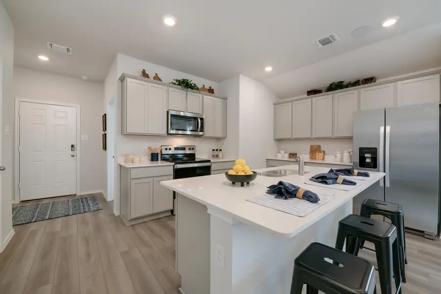 Furnished interior in a model home at Willow Glenn in Temple (Image 2).