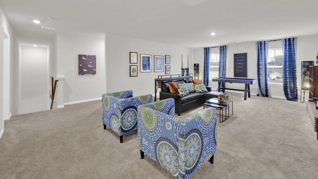 Furnished interior in a model home at Sweet Briar in Ooltewah (Image 32). Furnished interior in a model home at Sweet Briar in Ooltewah (Image 32).