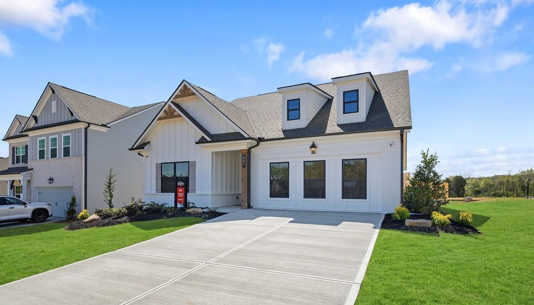 Front exterior of a home in the Garland Meadows community, located in Cartersville, GA (Image 3).