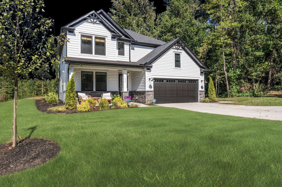 Front exterior of a home in the South Park community, located in Piedmont, SC (Image 2).