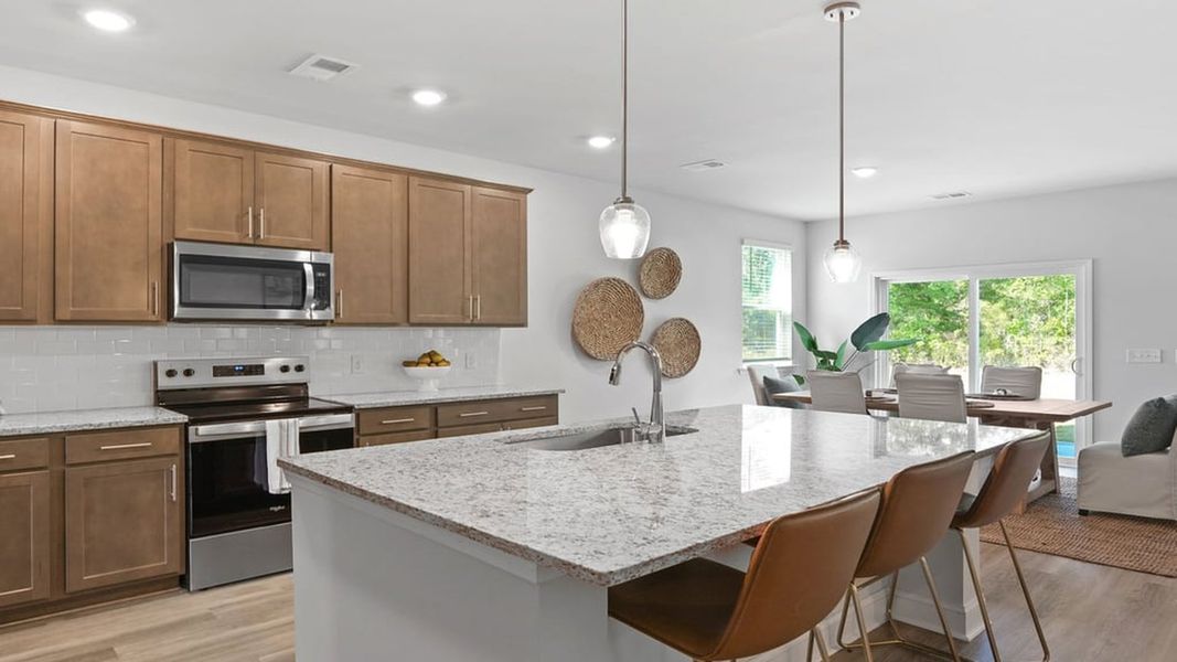 Furnished interior in a model home at Laurel Grove in Guyton (Image 6).