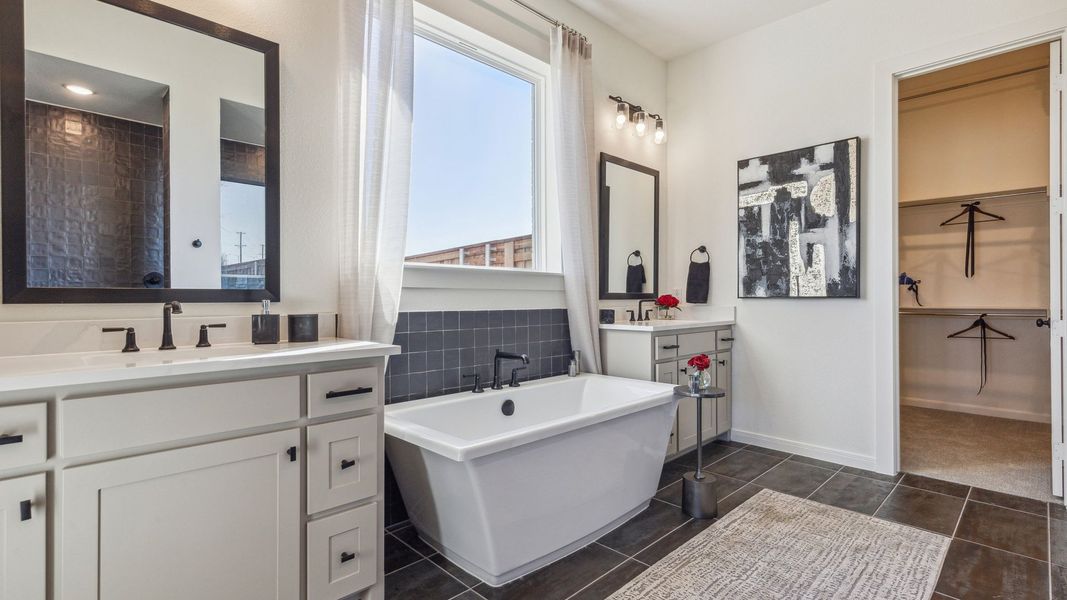 Furnished interior in a model home at Village on Main Street in Frisco (Image 39). Furnished interior in a model home at Village on Main Street in Frisco (Image 39).