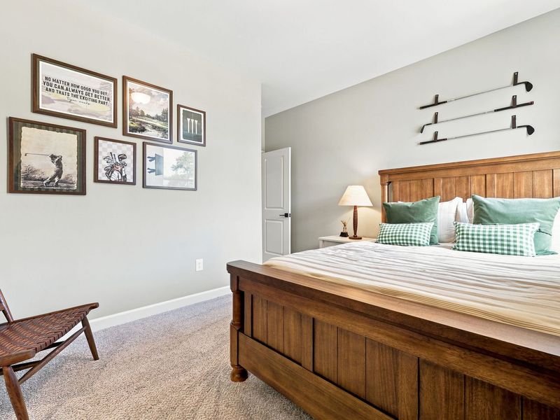 Furnished interior in a model home at Montrose in Aberdeen (Image 21).