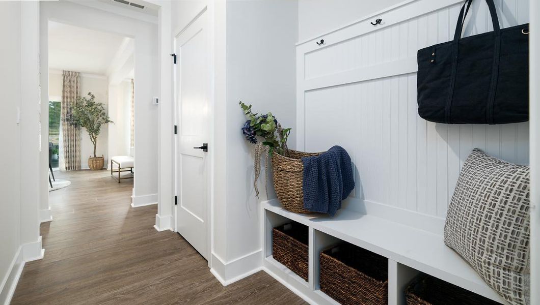 Furnished interior in a model home at Sanctuary at Southgate in Indian Trail (Image 15). Furnished interior in a model home at Sanctuary at Southgate in Indian Trail (Image 15).