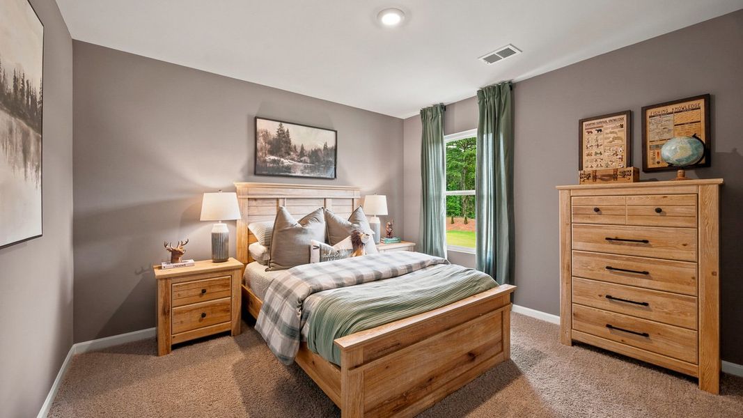 Furnished interior in a model home at Teamon Pointe in Griffin (Image 5). Furnished interior in a model home at Teamon Pointe in Griffin (Image 5).