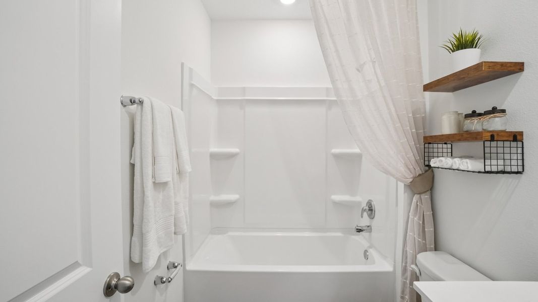 Furnished interior in a model home at Summit View in Dade City (Image 29).