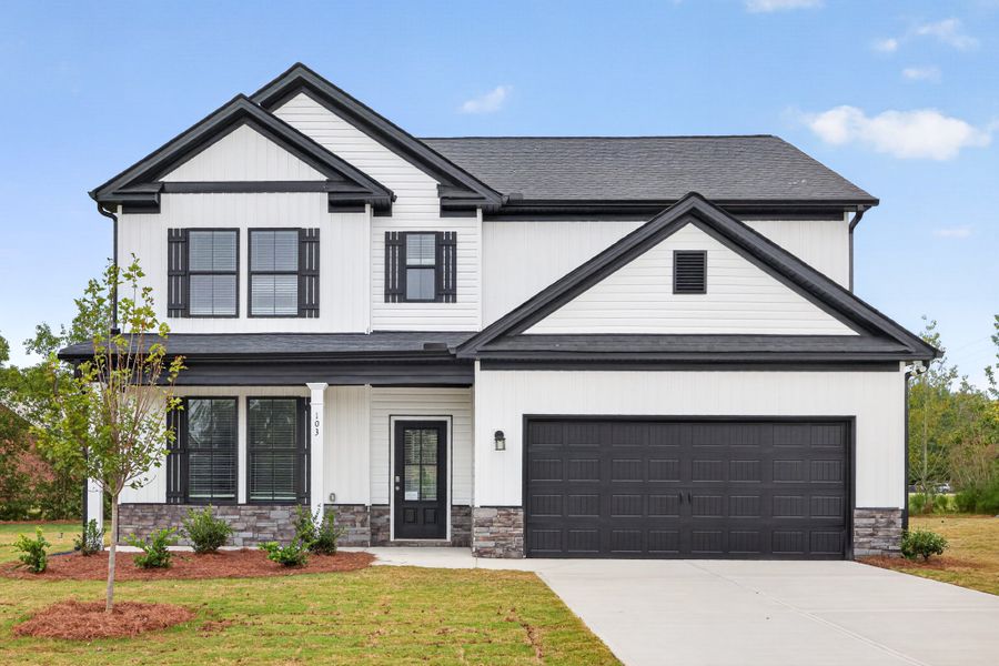 Front exterior of a home in the Robins Estates community, located in Warner Robins, GA (Image 13). Front exterior of a home in the Robins Estates community, located in Warner Robins, GA (Image 13).