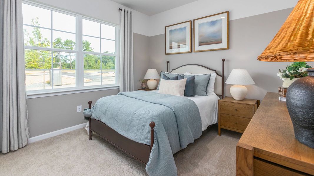 Furnished interior in a model home at Bryson Park in Lexington (Image 50).