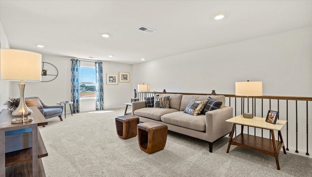 Furnished interior in a model home at The Villas at Pine Valley in Boiling Springs (Image 26). Furnished interior in a model home at The Villas at Pine Valley in Boiling Springs (Image 26).