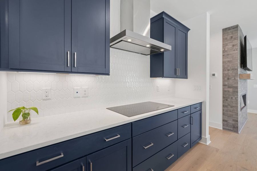 Furnished interior in a model home at Summit At Homestead in Chapel Hill (Image 22).