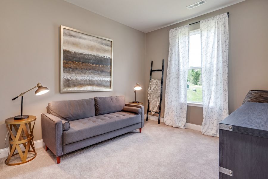 Furnished interior in a model home at Woodbridge Glen in Lebanon (Image 16).