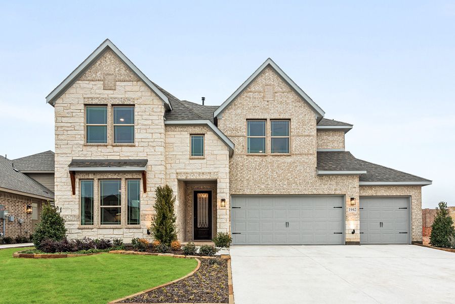 Maplewood Violet IV Model. New Homes in Glenn Heights, TX