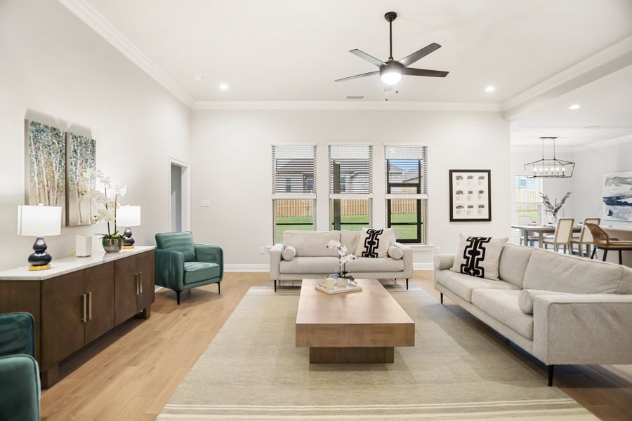 Sentinel Ridge - Pace, FL - DSLD Homes - Comstock III H - Living Room Sentinel Ridge - Pace, FL - DSLD Homes - Comstock III H - Living Room