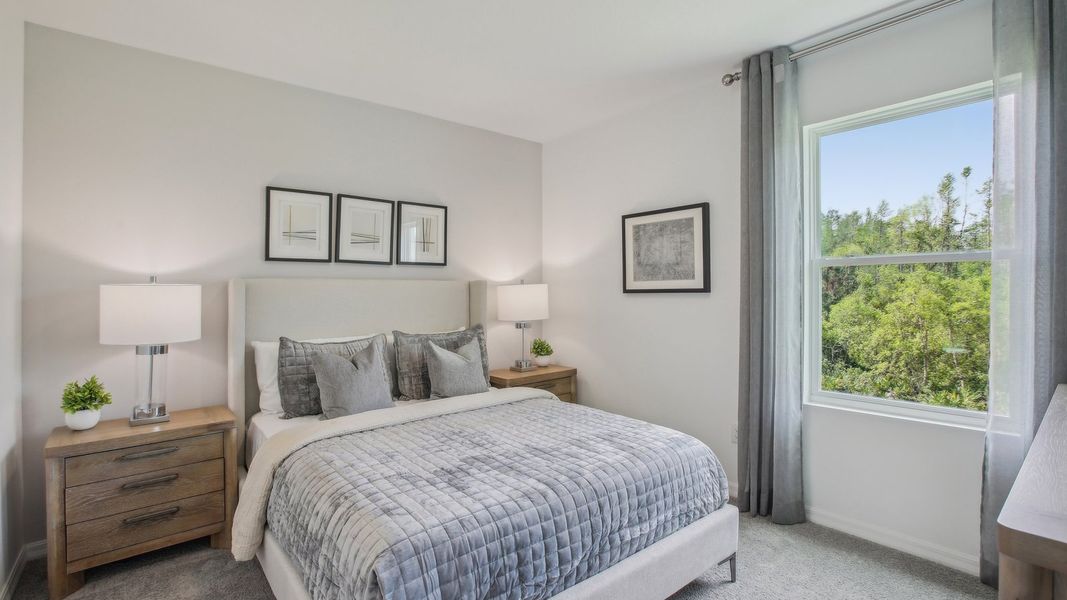 Furnished interior in a model home at Berry Bay in Wimauma (Image 45).