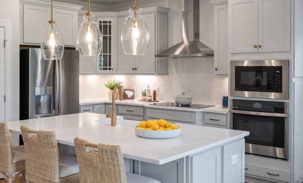 Furnished interior in a model home at Ferry Grove in Lexington (Image 5).